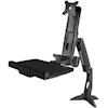 StarTech Brackets & Mounting - StarTech Monitor Arm Height Adjustable Sit Stand