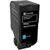 Lexmark - Lexmark CS720/CS725/CX725 Cyan Return Program Toner Cartridge 3K