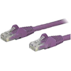 Cat6 Network Cables - StarTech 10m Purple Snagless Cat6 Patch Cable