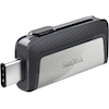 USB 3.0 Flash Drives - SanDisk Ultra Dual Drive USB Type C SDDDC2 128GB USB Type C Blk USB3.1/Type C reversible Retractable Type-C enabled