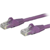 StarTech - StarTech 1m Purple Snagless Cat6 Patch Cable