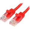 StarTech Cat5 Network Cables - StarTech 5m Red Snagless Cat5e Patch Cable