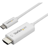 USB Type-C / 3.1 Cables - StarTech 1m Cable USB C to HDMI 4K60Hz White