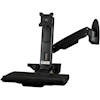 StarTech Brackets & Mounting - StarTech Sit Stand Desk Wall Mount One Monitor