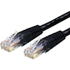 Cat6 Network Cables - StarTech 15ft Black Molded Cat6 UTP Patch Cable