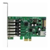 Other I/O Cards - StarTech STARTECH.COM 7 Port PCIe USB3.0 CARD SATA POWER REQUIRED UASP 2YR