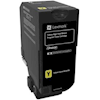 Lexmark - Lexmark CX725 Yellow High Yield Return Program Toner Cart 16K