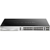 Gigabit Network Switches - D-Link 30-Port Stackable Gigabit SFP Switch with 6 10GbE Ports