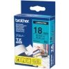 Brother - Brother TZ-541 Black Printing on Blue Tape 18mm 8m