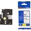 Brother - Brother TZE-FX231 12mm Black on White Flexible TZE Tape GENUINE