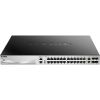 Gigabit Network Switches - D-Link 30-Port Stackable Gigabit PoE Switch with 6 10GbE Ports