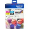 Brother - Brother LC133PVP LC133 BCMY Photo Value Pack + 40 Sheets Phoo Paper GENUINE
