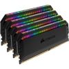 Desktop DDR4 RAM - Corsair Dominator Platinum RGB 32GB (4x 8GB) DDR4 3200MHz CL16 DIMM Unbuffered 16-18-18-36 XMP 2.0 Base SPD@2666 Black