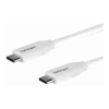 USB Type-C / 3.1 Cables - StarTech STARTECH.COM 2M 6FT USB C TO USB C CABLE 5A PD USB 2.0 USB-IF CERTIFIED 2 YR