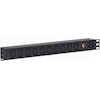 4Cabling - 4Cabling 1RU 10 Way C13 Horizontal Rack Mount PDU Power Rail 15A