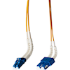 4Cabling - 4Cabling 0.5m LC-SC Flexi Boot OS1/OS2 Singlemode Fibre Optic Cable