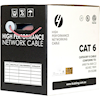 4Cabling - 4Cabling Cat 6 Ethernet Cable w/ Solid Conductors 305m Reel Box Pink