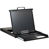 4Cabling - 4Cabling Rackmount 16-Port KVM Switch USB-PS/2 with 19 inch LCD KVM Cable Included
