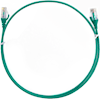 Cat6 Network Cables - 4Cabling 0.15m Cat6 RJ45 RJ45 Ultra Thin LSZH Network Cables Green