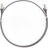 Cat6 Network Cables - 4Cabling 0.75m Cat6 RJ45 RJ45 Ultra Thin LSZH Network Cables : Grey