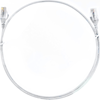 4Cabling - 4Cabling 2.5m Cat6 RJ45 RJ45 Ultra Thin LSZH Network Cables : White
