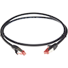4Cabling - 4Cabling 7m Cat6a S/FTP LSZH Ethernet Network Cable Black