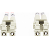 4Cabling - 4Cabling 3m LC-LC OM1 Multimode Fibre Optic Cable Salmon Pink