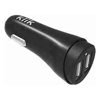 BluPeak - BluPeak COMSOL KLIK DUAL PORT USB CAR CHARGER 17W BLACK