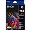 Epson - Epson 702 4 Col Ink Pack