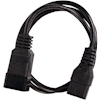 4Cabling - 4Cabling IEC C19 to C20 Power Cable 15A Black 10m