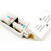 4Cabling - 4Cabling Cat 6 Inline Coupler Punch Down: White