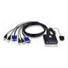 Aten - Aten 2 PORT USB VGA CABLE KVM SWITCH 2YR
