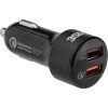 3Sixt Phone & Tablet Car Chargers - 3Sixt Car Charger 5.4A Micro USB Cable 1m Black