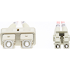 4Cabling - 4Cabling 3m LC-SC OM4 Multimode Fibre Optic Cable: Salmon Pink