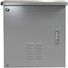 4Cabling Rackmount Cases - 4Cabling 18RU 600mm Wide x 600mm Deep Grey Outdoor Wall Mount Ventilated Cabinet. IP45