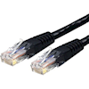 Cat6 Network Cables - StarTech 6ft Black Molded Cat6 UTP Patch Cable