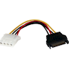 StarTech - StarTech 6 inch SATA to LP4 Power Cable Adapter F/M