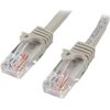 StarTech Cat5 Network Cables - StarTech 5m Grey Snagless UTP Cat5e Patch Cable