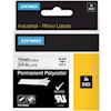 POS Consumables - Dymo INDUST Tape PERM POLY 19MM WHT
