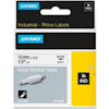 POS Consumables - Dymo INDUST Tube Heat SHRK 12mm WHT