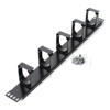 Cable Management & Installation - Astrotek 1U Rack Mount Cable Management Metal Panel