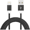 Astrotek Apple Compatible Cables - Astrotek 1m USB Lightning Data Sync Charger Black Cable for iPhone 6S 6 Plus 5 5S iPad Air Mini iPod