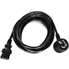 8Ware Power Cables - 8Ware Power Cable from 3-Pin Piggy Back AU Male to 2 IEC C13 Female Plug in 3m