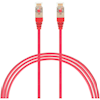 4Cabling - 4Cabling 2m Cat6a RJ45 S/FTP Thin LSZH 30 AWG Network Cable. Red