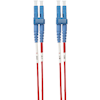 4Cabling - 4Cabling 0.5m LC-LC OS1 / OS2 Singlemode Fibre Optic Cable: Red