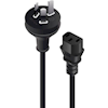 Power Cables - ALOGIC 1m Aus 3 Pin Wall to IEC C13 Male to Female MOQ:15