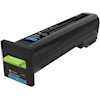Lexmark Toner Cartridges - Lexmark CX825/CX860 Cyan Extra High Yield Return Program Toner Cart 22K
