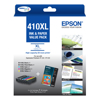 Epson - Epson 410 5 High Yield Ink Value Pack