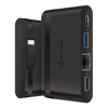 Docks & Port Replicators - ALOGIC USB-C Travel Dock Essential/USB-C to HDMI 1.4 (4K@30Hz) +  USB 3.0 + Gigabit Ethernet + USB-C with PD 100W