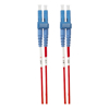 4Cabling - 4Cabling 10m LC-LC OS1 / OS2 Singlemode Fibre Optic Cable: Red
